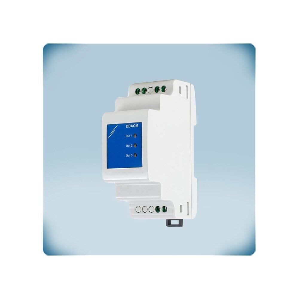 Modbus RTU to analog signal converter | 3 outputs 0-10VDC/0-20mA/PWM | galvanic isolation | 24VDC PoM | DIN rail | IP20 | Sentera Controls | DDACM-I3 Modbus RTU to analog signal converter | 3 outputs 0-10VDC/0-20mA/PWM | galvanic isolation | 24VDC PoM | DIN rail | IP20 | Sentera Controls | DDACM-I3