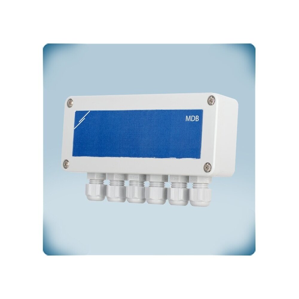 Распределительная коробка Modbus RTU PoM | 6×RJ45 | 24VDC | 1,5A | накладная | IP65 | Sentera Controls | MDB-M-6 1 Распределительная коробка Modbus RTU PoM | 6×RJ45 | 24VDC | 1,5A | накладная | IP65 | Sentera Controls | MDB-M-6 1