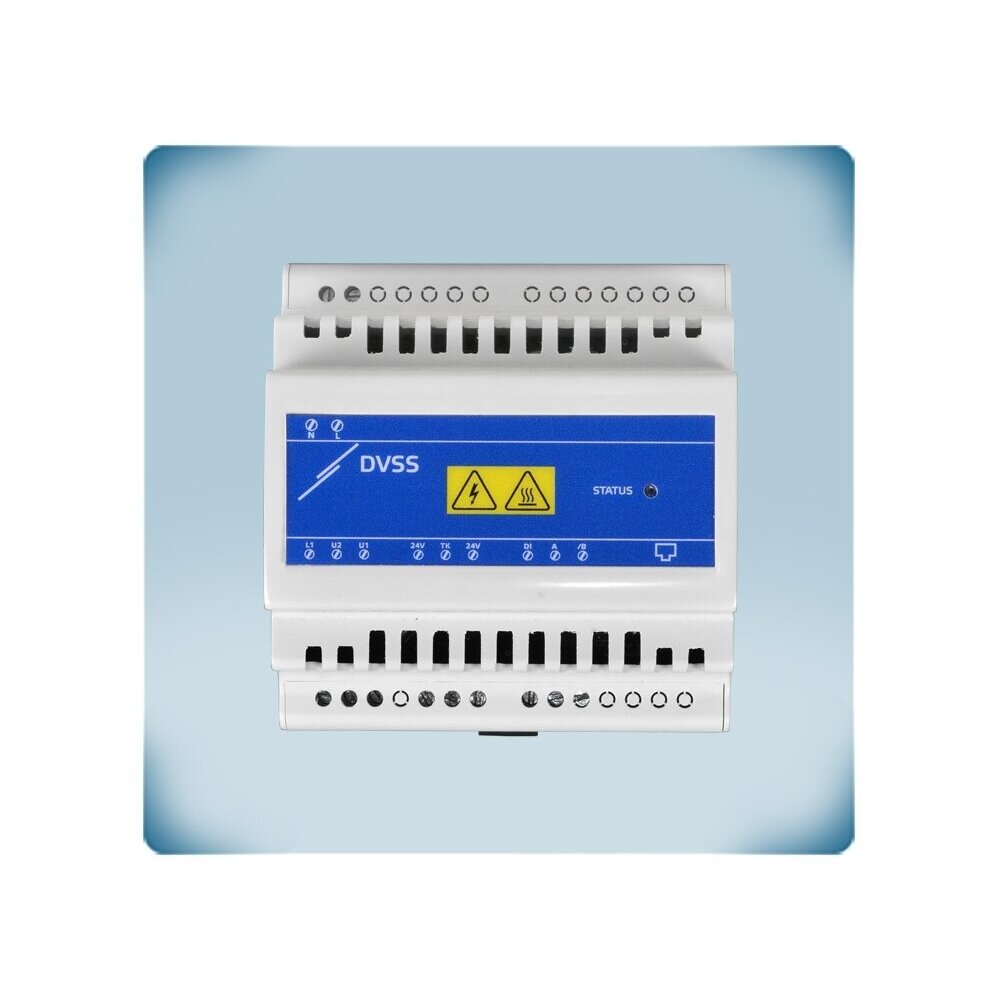 Moodulkonstruktsiooniga elektrooniline ventilaatori kiiruseregulaator | Modbus RTU | TK | 6A | 110-230VAC | DIN-liistule | Sentera Controls | DVSS8-60-DM 1 Moodulkonstruktsiooniga elektrooniline ventilaatori kiiruseregulaator | Modbus RTU | TK | 6A | 110-230VAC | DIN-liistule | Sentera Controls | DVSS8-60-DM 1