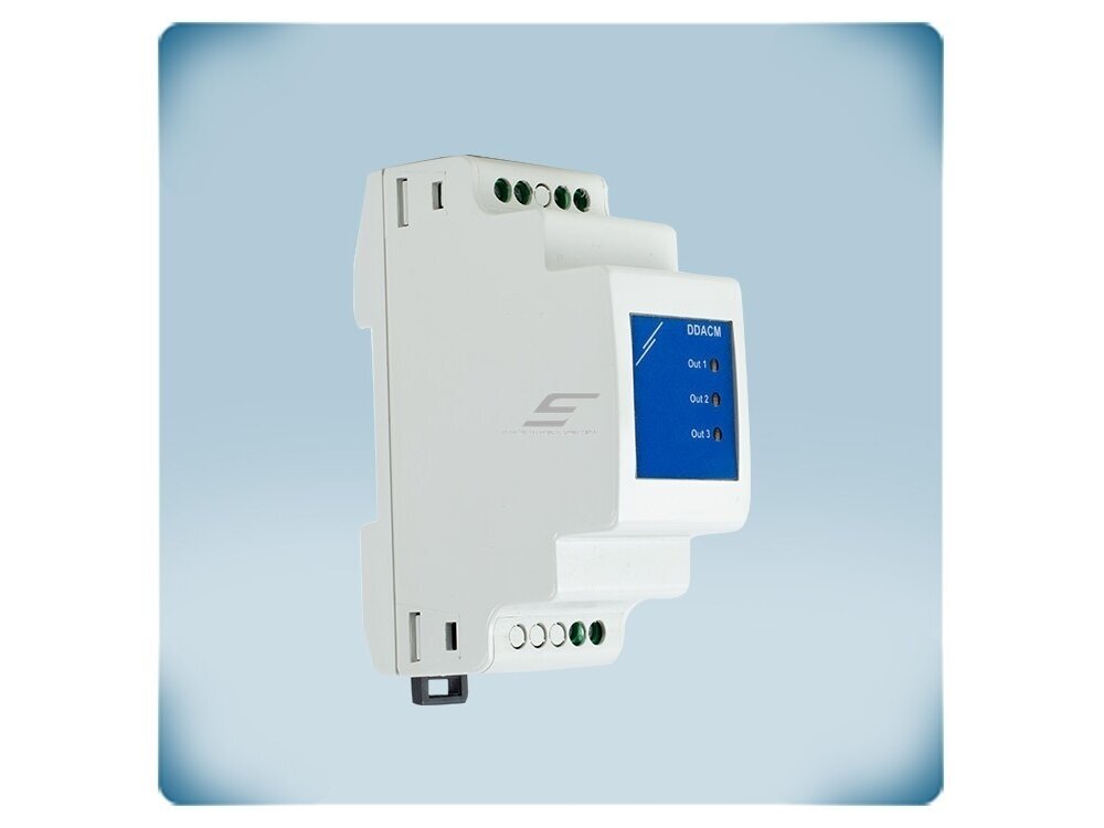 Modbus RTU į analoginį signalą keitiklis | 3 išėjimai 0-10VDC/0-20mA/PWM | galvaninė izoliacija | 24VDC PoM | DIN bėgelis | IP20 | Sentera Controls | DDACM-I3 2 Modbus RTU į analoginį signalą keitiklis | 3 išėjimai 0-10VDC/0-20mA/PWM | galvaninė izoliacija | 24VDC PoM | DIN bėgelis | IP20 | Sentera Controls | DDACM-I3 2