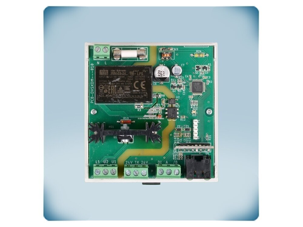 Modulinis elektroninis ventiliatoriaus greičio reguliatorius | Modbus RTU | TK | 3A | 110-230VAC | ant DIN | Sentera Controls | DVSS8-30-DM 5