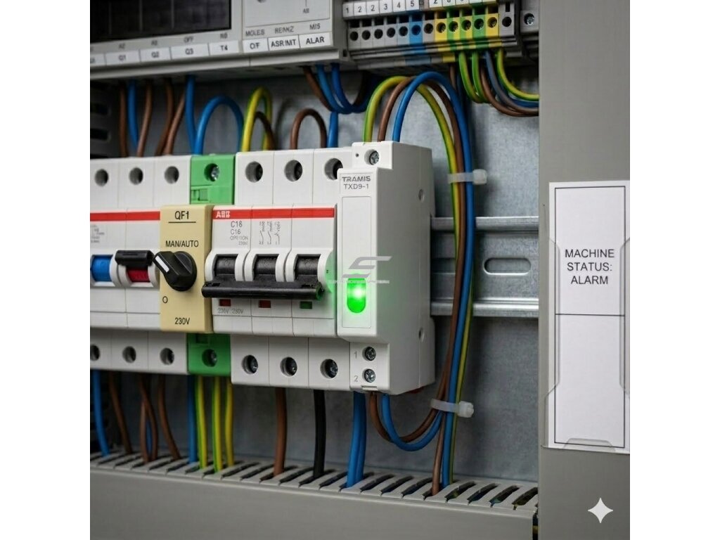 Modulinė signalinė LED lemputė | 9mm | žalia | 230V AC/DC | IP20 | DIN | elektros skydams ir spintoms 4 Modulinė signalinė LED lemputė | 9mm | žalia | 230V AC/DC | IP20 | DIN | elektros skydams ir spintoms 4