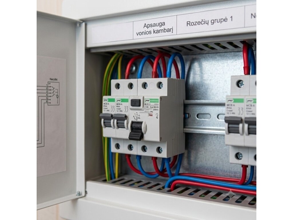 Modulinė srovės nuotėkio relė | 2P | 25A | 0,03A | A tipas | DIN | ECO FPR-A | Promfactor Baltic | FPR2025030A | 4779040159561 2 Modulinė srovės nuotėkio relė | 2P | 25A | 0,03A | A tipas | DIN | ECO FPR-A | Promfactor Baltic | FPR2025030A | 4779040159561 2