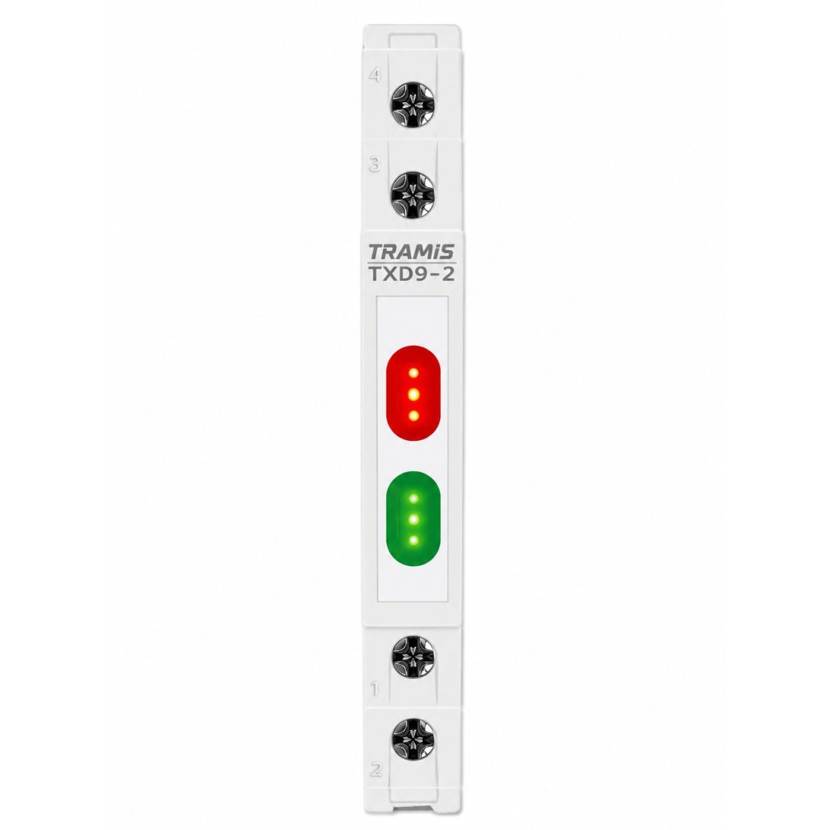 Modulāra signāla LED lampiņa | 9mm | sarkana/zaļa | 230V AC/DC | IP20 | DIN | elektrības sadales skapjiem un paneļiem Modulāra signāla LED lampiņa | 9mm | sarkana/zaļa | 230V AC/DC | IP20 | DIN | elektrības sadales skapjiem un paneļiem