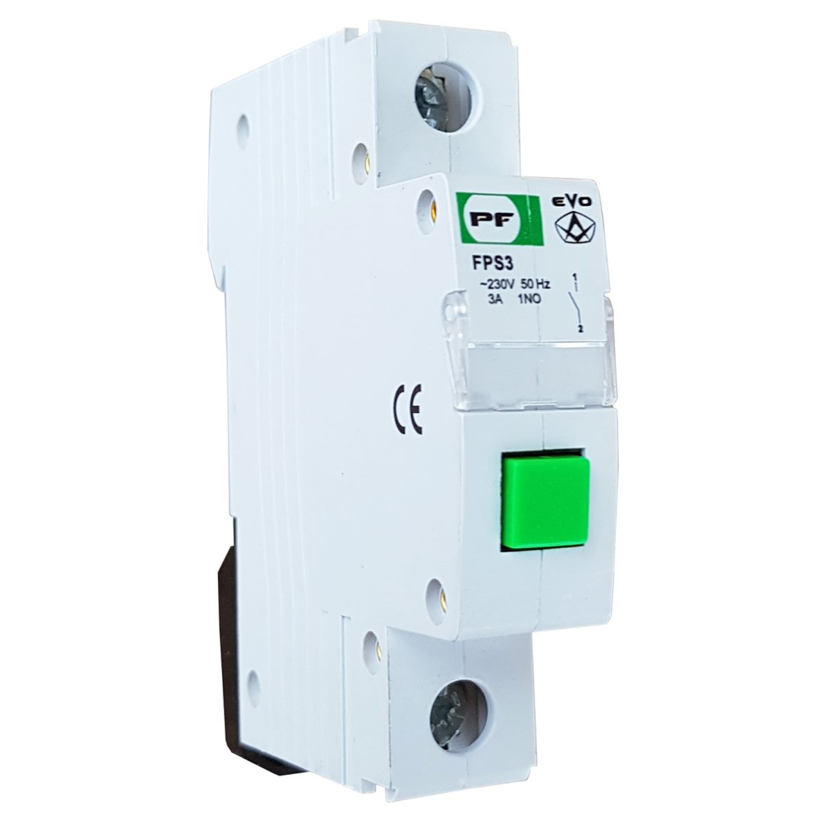 Modular push-button switch without fixation | green | 1NO | 230V | IP40 | FPS Promfactor Baltic FPSG Modular push-button switch without fixation | green | 1NO | 230V | IP40 | FPS Promfactor Baltic FPSG