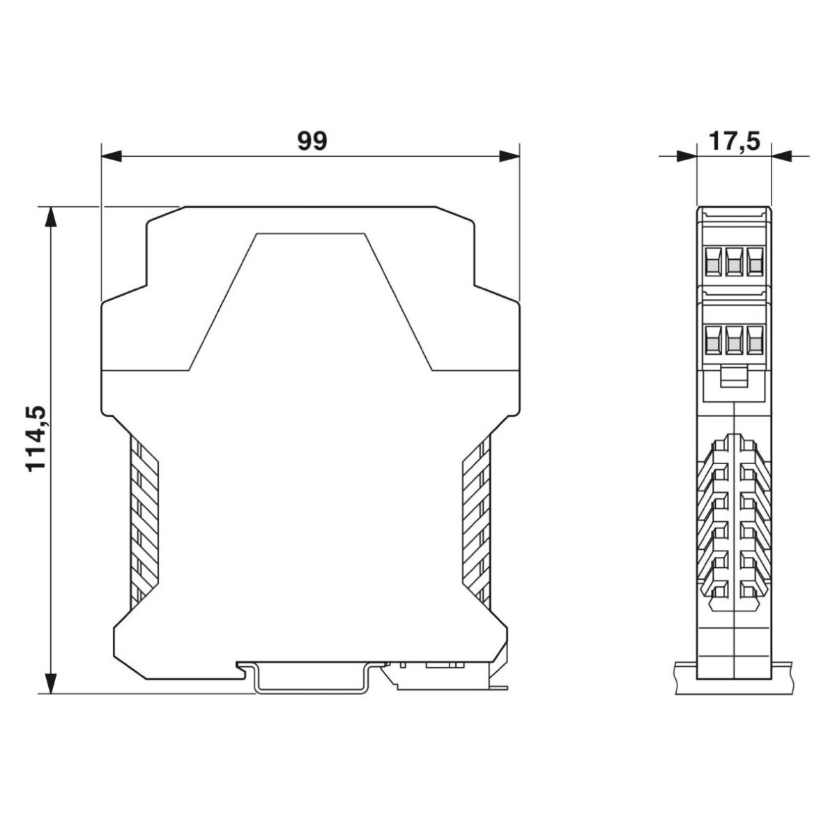 Analogo signālu pārveidotājs | 1 kanāls | 18-30VDC | 450Hz | DIN sliede | Phoenix Contact | MCR-C-UI/UI-450-DCI | 2810887 1 Analogo signālu pārveidotājs | 1 kanāls | 18-30VDC | 450Hz | DIN sliede | Phoenix Contact | MCR-C-UI/UI-450-DCI | 2810887 1