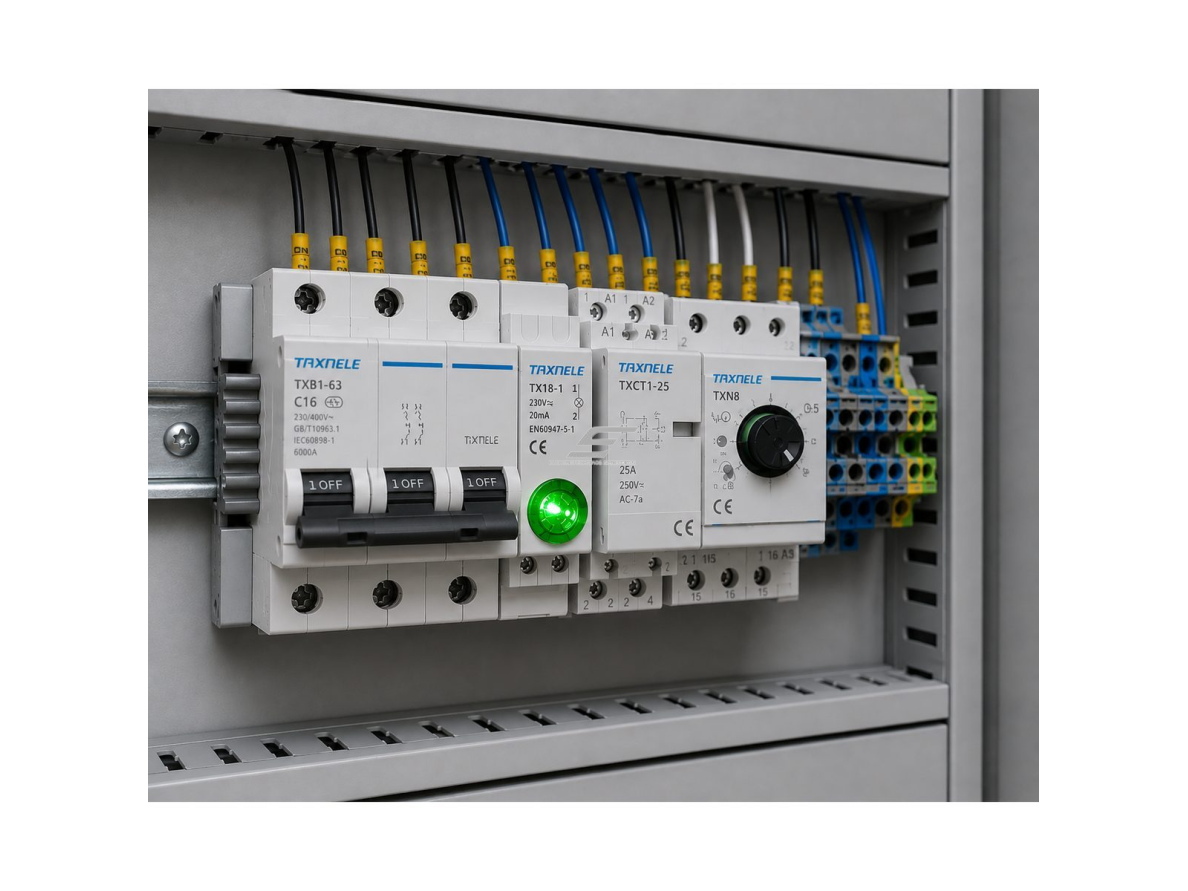 Modulinė signalinė LED lemputė | 18mm | žalia | 230V AC/DC | IP20 | DIN | elektros skydams ir spintoms 4