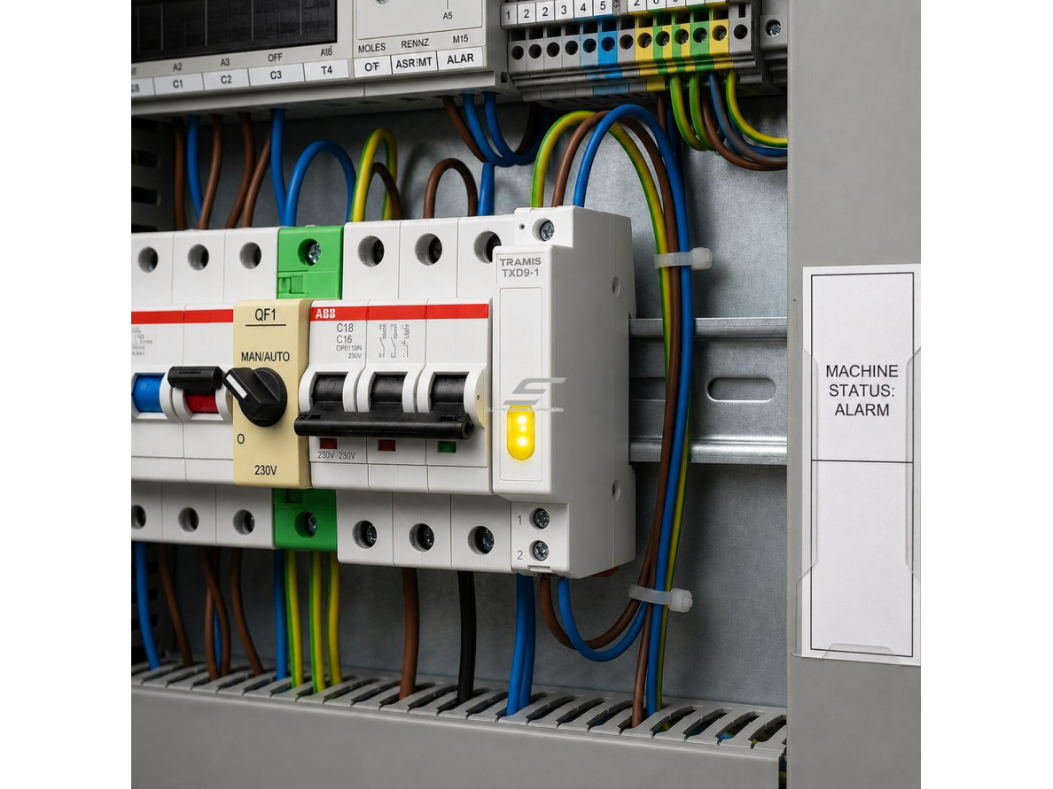 Modulinė signalinė LED lemputė | 9mm | geltona | 230V AC/DC | IP20 | DIN | elektros skydams ir spintoms 4 Modulinė signalinė LED lemputė | 9mm | geltona | 230V AC/DC | IP20 | DIN | elektros skydams ir spintoms 4