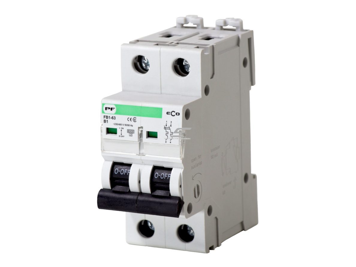 Modulinis automatinis jungiklis | 2P | 1A | B | 6kA | DIN | MCB | ECO FB1-63 | Promfactor Baltic | FB1B2001 | 4779040157505