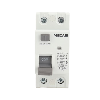 Модульное устройство защитного отключения (УЗО) 2P | 40A | 0,03A | тип AC | DIN | RCCB Vecas Модульное устройство защитного отключения (УЗО) 2P | 40A | 0,03A | тип AC | DIN | RCCB Vecas