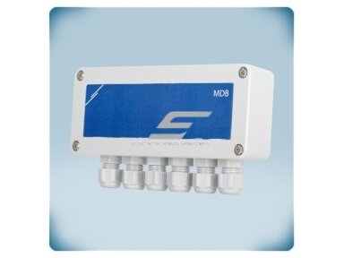 Modbus RTU paskirstymo dėžutė PoM | 6×RJ45 | 24VDC | 1,5A | paviršinė | IP65 | Sentera Controls | MDB-M-6 Modbus RTU paskirstymo dėžutė PoM | 6×RJ45 | 24VDC | 1,5A | paviršinė | IP65 | Sentera Controls | MDB-M-6