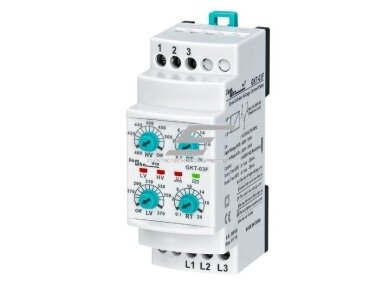 Modulinė | skaitmeninė | įtampos kontrolės | fazių sekos apsaugos relė | 3x380V | 260-370V | 400-510V | DIN Modulinė | skaitmeninė | įtampos kontrolės | fazių sekos apsaugos relė | 3x380V | 260-370V | 400-510V | DIN