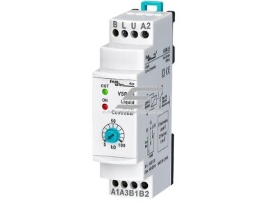Modulinė skysčio lygio kontrolės relė | 5A | 150-260VAC | <100kΩ | DIN Modulinė skysčio lygio kontrolės relė | 5A | 150-260VAC | <100kΩ | DIN
