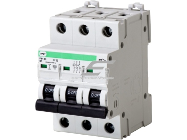 Modulinis automatinis jungiklis | 3P | 1A | B | 6kA | DIN | MCB | ECO FB1-63 | Promfactor Baltic | FB1B3001 | 4779040155303 Modulinis automatinis jungiklis | 3P | 1A | B | 6kA | DIN | MCB | ECO FB1-63 | Promfactor Baltic | FB1B3001 | 4779040155303