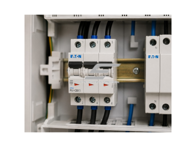 Modulinis automatinis jungiklis | 3P | 40A | C | 6kA | DIN | MCB | Eaton | PL6-C40/3 | 286605 Modulinis automatinis jungiklis | 3P | 40A | C | 6kA | DIN | MCB | Eaton | PL6-C40/3 | 286605