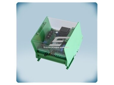 Modulinis elektroninis ventiliatoriaus greičio reguliatorius | Modbus RTU | 0-10VDC | 10A | 230VAC | ant DIN | Sentera Controls | MVS-1100CDM