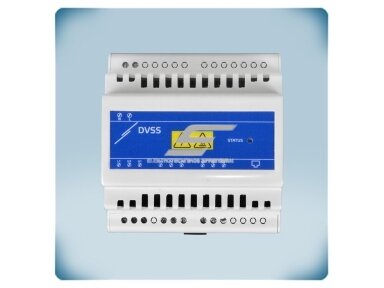 Modulinis elektroninis ventiliatoriaus greičio reguliatorius | Modbus RTU | TK | 6A | 110-230VAC | ant DIN | Sentera Controls | DVSS8-60-DM
