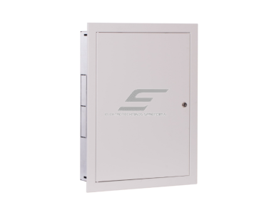 Modulinis elektros paskirstymo skydelis | dėžė | 54 modulių | su spyna | 475x630x127mm | potinkinis | plieninis | IP31 Modulinis elektros paskirstymo skydelis | dėžė | 54 modulių | su spyna | 475x630x127mm | potinkinis | plieninis | IP31