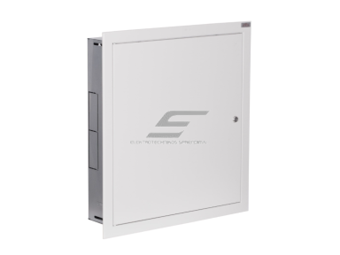 Modulinis elektros paskirstymo skydelis | dėžė | 72 modulių | su spyna | 585x630x127mm | potinkinis | plieninis | IP31 Modulinis elektros paskirstymo skydelis | dėžė | 72 modulių | su spyna | 585x630x127mm | potinkinis | plieninis | IP31