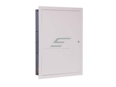 Modulinis elektros paskirstymo skydelis | dėžė | 96 modulių | su spyna | 585x790x127mm | potinkinis | plieninis | IP31 Modulinis elektros paskirstymo skydelis | dėžė | 96 modulių | su spyna | 585x790x127mm | potinkinis | plieninis | IP31