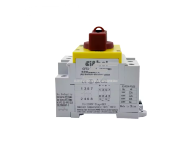 Modulinis fotovoltinis DC atjungimo jungiklis saulės elektrinėms | 4P | 32A | 1500V DC | inverterio / baterijų / saulės modulių grandinių izoliavimui Modulinis fotovoltinis DC atjungimo jungiklis saulės elektrinėms | 4P | 32A | 1500V DC | inverterio / baterijų / saulės modulių grandinių izoliavimui