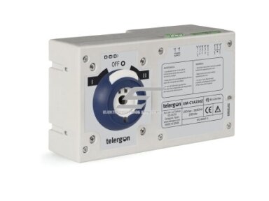 Motorizuota pavara perjungikliams | 125-200A | 230VAC | Telegron | UM-C0A230Z Motorizuota pavara perjungikliams | 125-200A | 230VAC | Telegron | UM-C0A230Z