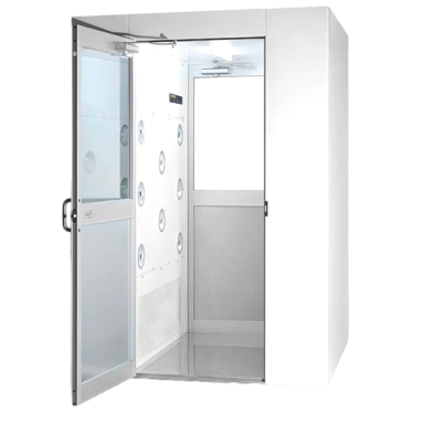 Air shower cabin with 6 nozzles | ≥20m/s | 380V | 1200x1000x2100mm | HEPA H13/H14 | stainless steel Air shower cabin with 6 nozzles | ≥20m/s | 380V | 1200x1000x2100mm | HEPA H13/H14 | stainless steel