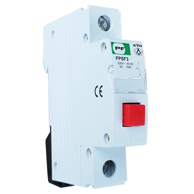 Modulārs pogas slēdzis ar fiksāciju | sarkans | 1NO | IP40 | FPS Promfactor Baltic FPSR Modulārs pogas slēdzis ar fiksāciju | sarkans | 1NO | IP40 | FPS Promfactor Baltic FPSR