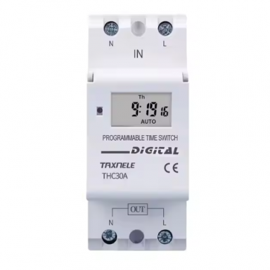 Modular | digital time relay (timer) | weekly | 30A | 230V | 1NO | DIN Modular | digital time relay (timer) | weekly | 30A | 230V | 1NO | DIN