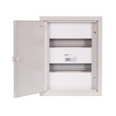 Modulārais elektro sadales skapis | kaste | korpuss | 24 moduļi | 310x395x130mm | virsapmetuma | tērauda | IP31