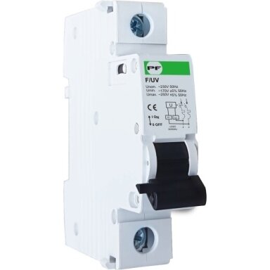Modulārais zemsprieguma atvienotājs | labais | 6A | 230V | DIN | EVO FUV3 Promfactor Baltic F/UV230R Modulārais zemsprieguma atvienotājs | labais | 6A | 230V | DIN | EVO FUV3 Promfactor Baltic F/UV230R