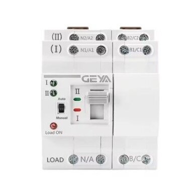 Modular backup Automatic Power Switch for Generators | for Uninterruptible Power Supply | 4P | 63A | 230VAC Modular backup Automatic Power Switch for Generators | for Uninterruptible Power Supply | 4P | 63A | 230VAC