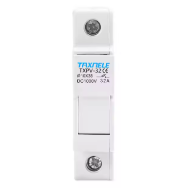 Modular fuse disconnector holder | block for solar power systems | 1P | 32A | 1000VDC | 10x38mm | DIN rail Modular fuse disconnector holder | block for solar power systems | 1P | 32A | 1000VDC | 10x38mm | DIN rail