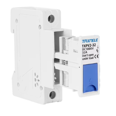 Modular fuse disconnector holder | block for solar power systems | 1P | 32A | 1000VDC | 10x38mm | DIN rail Modular fuse disconnector holder | block for solar power systems | 1P | 32A | 1000VDC | 10x38mm | DIN rail