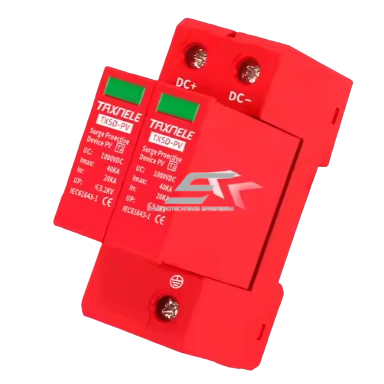 Modular surge protective device for photovoltaic systems | 2P | 40 kA | 1000 V DC | DIN | ES-TXSD-R240KA 2 Modular surge protective device for photovoltaic systems | 2P | 40 kA | 1000 V DC | DIN | ES-TXSD-R240KA 2