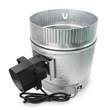 Motorizēts piedziņas mehānisms gaisa aizbīdnim | ventilācijas sistēmai | ar folijas izolāciju | D200mm | 5Nm | 230V | metāls Motorizēts piedziņas mehānisms gaisa aizbīdnim | ventilācijas sistēmai | ar folijas izolāciju | D200mm | 5Nm | 230V | metāls