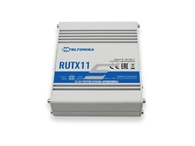 Pramoninis maršrutizatorius | bevielio tinklo skleidėjas | Wi-Fi | 4G/LTE/3G | 300Mbps | Bluetooth | TELTONIKA | RUTX11 1