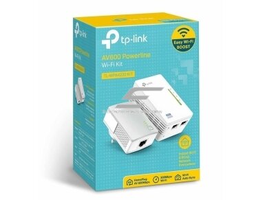 Internetas per 230V elektros tinklą | Powerline | 600Mbit/s | RJ45 | Wi-Fi 300Mbit/s | TP-LINK | TL-WPA4220KIT 4 Internetas per 230V elektros tinklą | Powerline | 600Mbit/s | RJ45 | Wi-Fi 300Mbit/s | TP-LINK | TL-WPA4220KIT 4