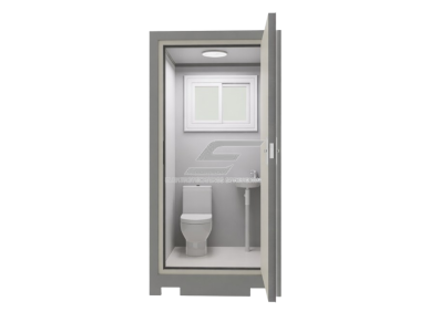 Mobilus sanitarinis konteinerinis WC | tualetas su praustuvu | 1120x1220x2255mm Mobilus sanitarinis konteinerinis WC | tualetas su praustuvu | 1120x1220x2255mm