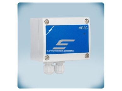 Modbus RTU į analoginį signalą keitiklis | 1 išėjimas 0-10VDC/0-20mA/PWM | 24VDC PoM | IP65 | Sentera Controls | MDACM1 2 Modbus RTU į analoginį signalą keitiklis | 1 išėjimas 0-10VDC/0-20mA/PWM | 24VDC PoM | IP65 | Sentera Controls | MDACM1 2