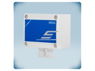 Modbus RTU į analoginį signalą keitiklis | 1 išėjimas 0-10VDC/0-20mA/PWM | 24VDC PoM | IP65 | Sentera Controls | MDACM1 Modbus RTU į analoginį signalą keitiklis | 1 išėjimas 0-10VDC/0-20mA/PWM | 24VDC PoM | IP65 | Sentera Controls | MDACM1