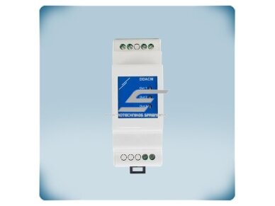 Modbus RTU į analoginį signalą keitiklis | 3 išėjimai 0-10VDC/0-20mA/PWM | 24VDC PoM | DIN bėgelis | IP20 | Sentera Controls | DDACM-03 1