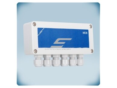 Modbus RTU paskirstymo dėžutė PoM | 6×RJ45 | 24VDC | 1,5A | paviršinė | IP65 | Sentera Controls | MDB-M-6 2 Modbus RTU paskirstymo dėžutė PoM | 6×RJ45 | 24VDC | 1,5A | paviršinė | IP65 | Sentera Controls | MDB-M-6 2