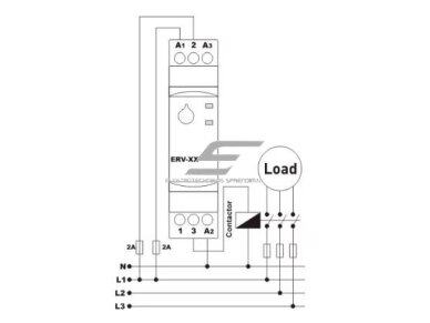 Modulinė laiko relė | laikmatis | su įjungimo uždelsimu | 0,1-3min | 5A | 150-260VAC / 24VAC/DC | DIN 1