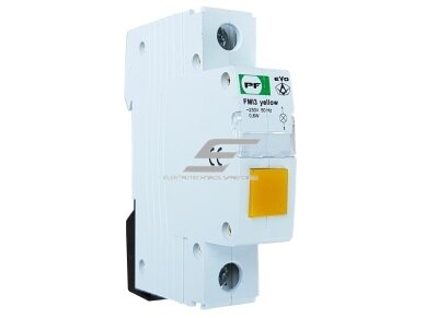 Modulinė indikacinė LED lemputė | geltona | 230V | IP20 | DIN | EVO FMI3 | Promfactor Baltic | FMIY230 | 4779040152319 Modulinė indikacinė LED lemputė | geltona | 230V | IP20 | DIN | EVO FMI3 | Promfactor Baltic | FMIY230 | 4779040152319