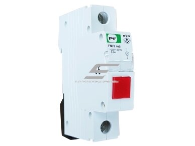 Modulinė indikacinė LED lemputė | raudona | 230V | IP20 | DIN | EVO FMI3 | Promfactor Baltic | FMIR230 | 4779040152326 Modulinė indikacinė LED lemputė | raudona | 230V | IP20 | DIN | EVO FMI3 | Promfactor Baltic | FMIR230 | 4779040152326