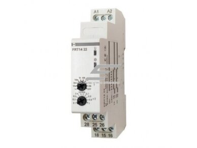Modulinė laiko relė | laikmatis | mechaninė | su uždelstu išjungimu | 16A | 12-240V | 2C/O | DIN | Promfactor Baltic | FRT14 22 | 4772151003228