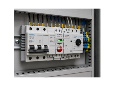 Modulinė signalinė LED lemputė | 18mm | raudona/žalia | 230V AC/DC | IP20 | DIN | elektros skydams ir spintoms 4