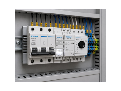 Modulinė signalinė LED lemputė | 18mm | balta | 230V AC/DC | IP20 | DIN | elektros skydams ir spintoms 4