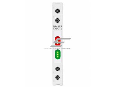 Modulinė signalinė LED lemputė | 9mm | raudona/žalia | 230V AC/DC | IP20 | DIN | elektros skydams ir spintoms